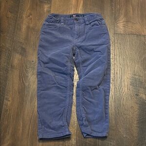 Vineyard Vines Blue Corduroy girl pants sz 5